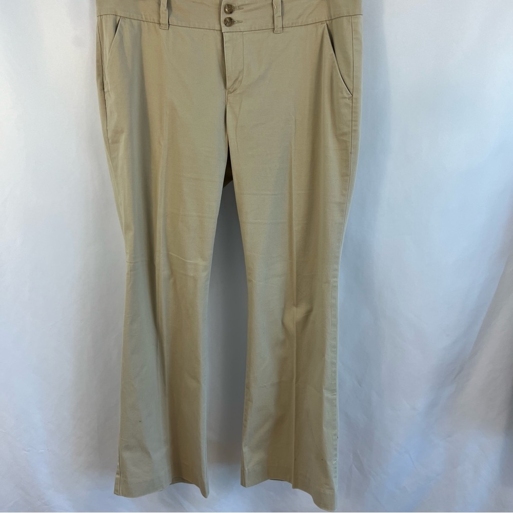 Old Navy Pants Womens Size 12 Tan Chinos Work Casual Khakis